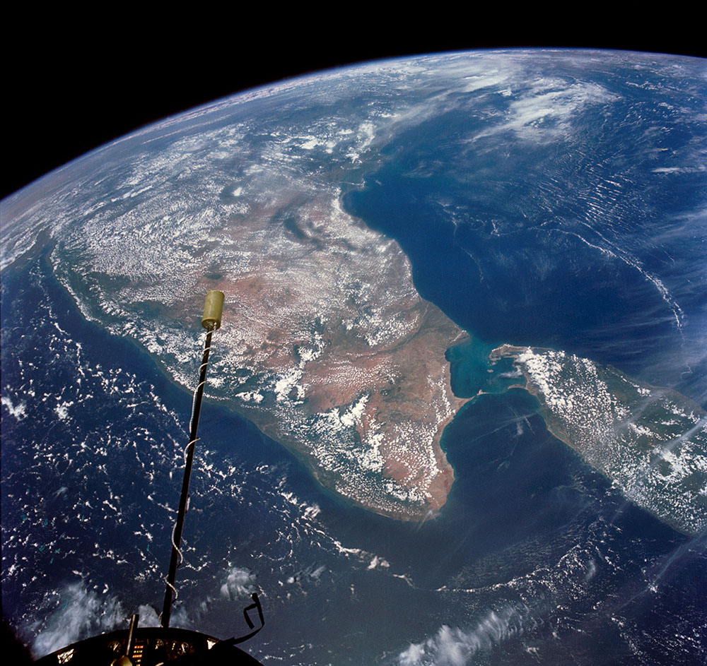 Astronaut photograph S66-54677 was acquired on September 14, 1966 - This image of India was taken by the Expedition 42 crew.
